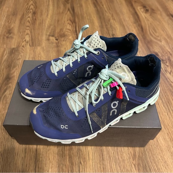 ON CLOUD cloudflow running athletic training shoes sneakers women’s 9 - Picture 2 of 7